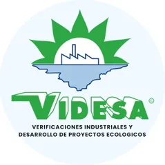 Logotipo de VIDESA, verificaciones industriales y desarrollo de proyectos ecológicos