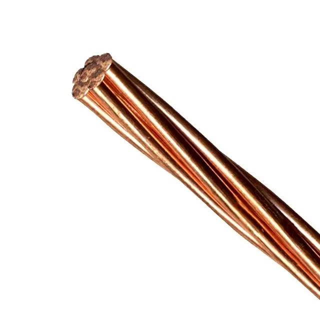 Cable de cobre desnudo